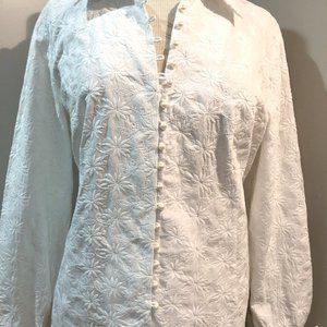 Coldwater Creek fitted blouse